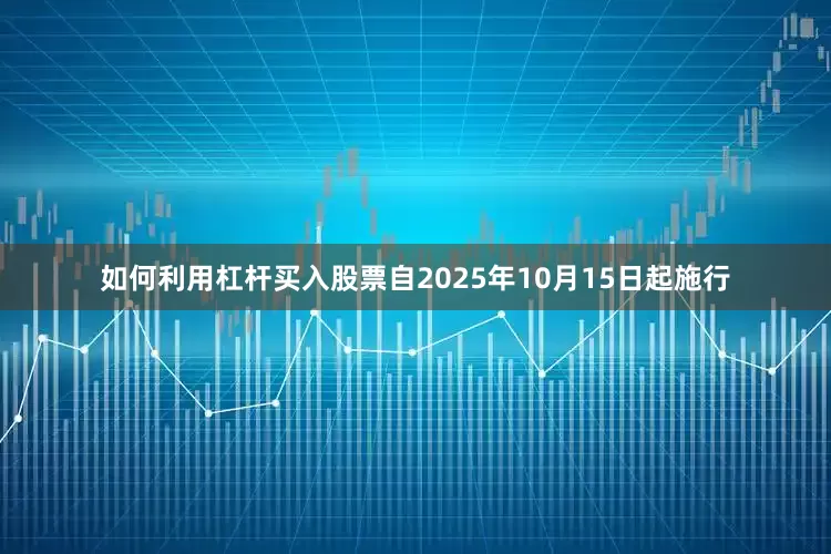 如何利用杠杆买入股票自2025年10月15日起施行