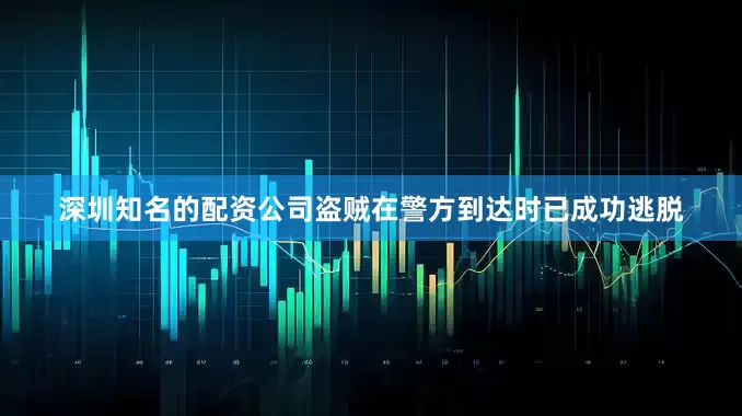 深圳知名的配资公司盗贼在警方到达时已成功逃脱