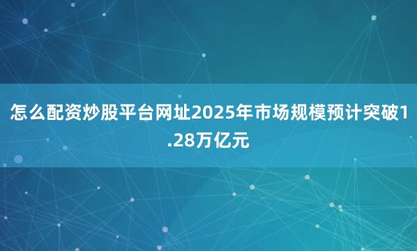 怎么配资炒股平台网址2025年市场规模预计突破1.28万亿元
