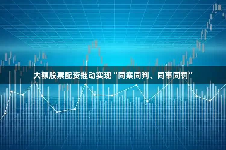 大额股票配资推动实现“同案同判、同事同罚”